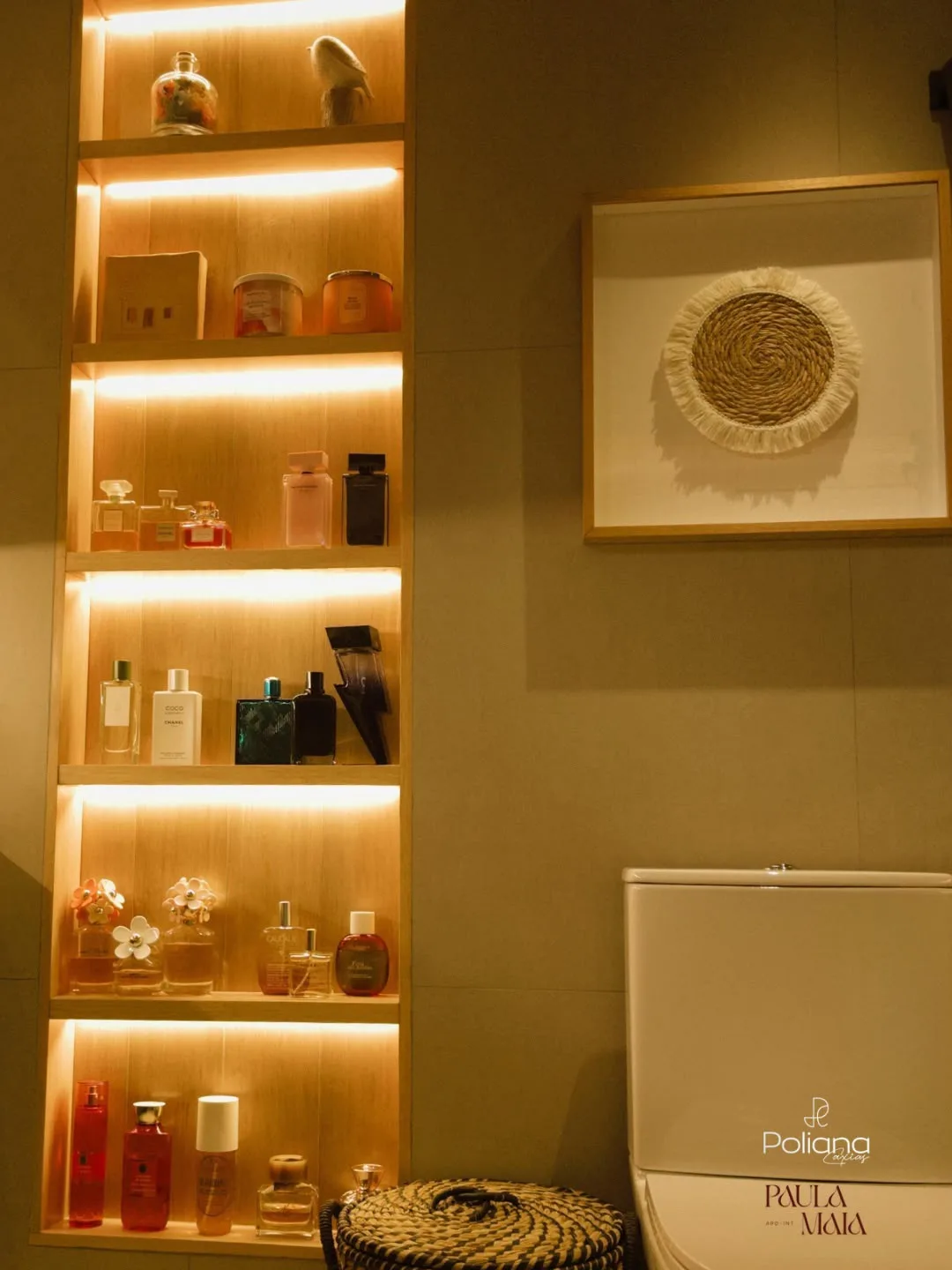Projeto Ritual de Cuidar - Banheiro Spa com revestimento em bambu e materiais naturais